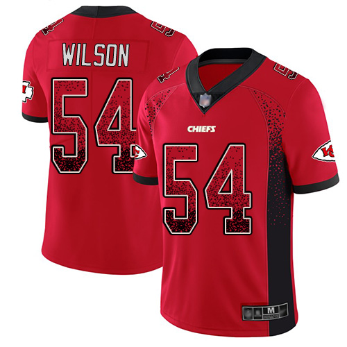 Men Kansas City Chiefs #54 Wilson Damien Limited Red Rush Drift Fashion Nike NFL Jersey